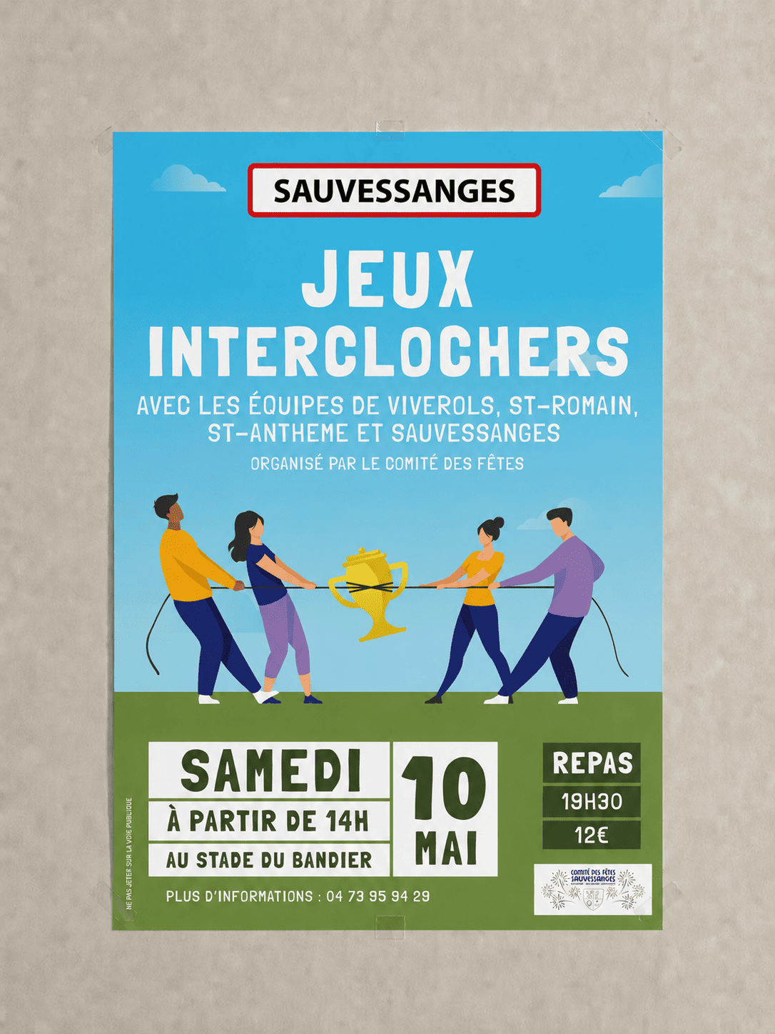 Comité des fêtes de Sauvessanges — Jeux interclochers