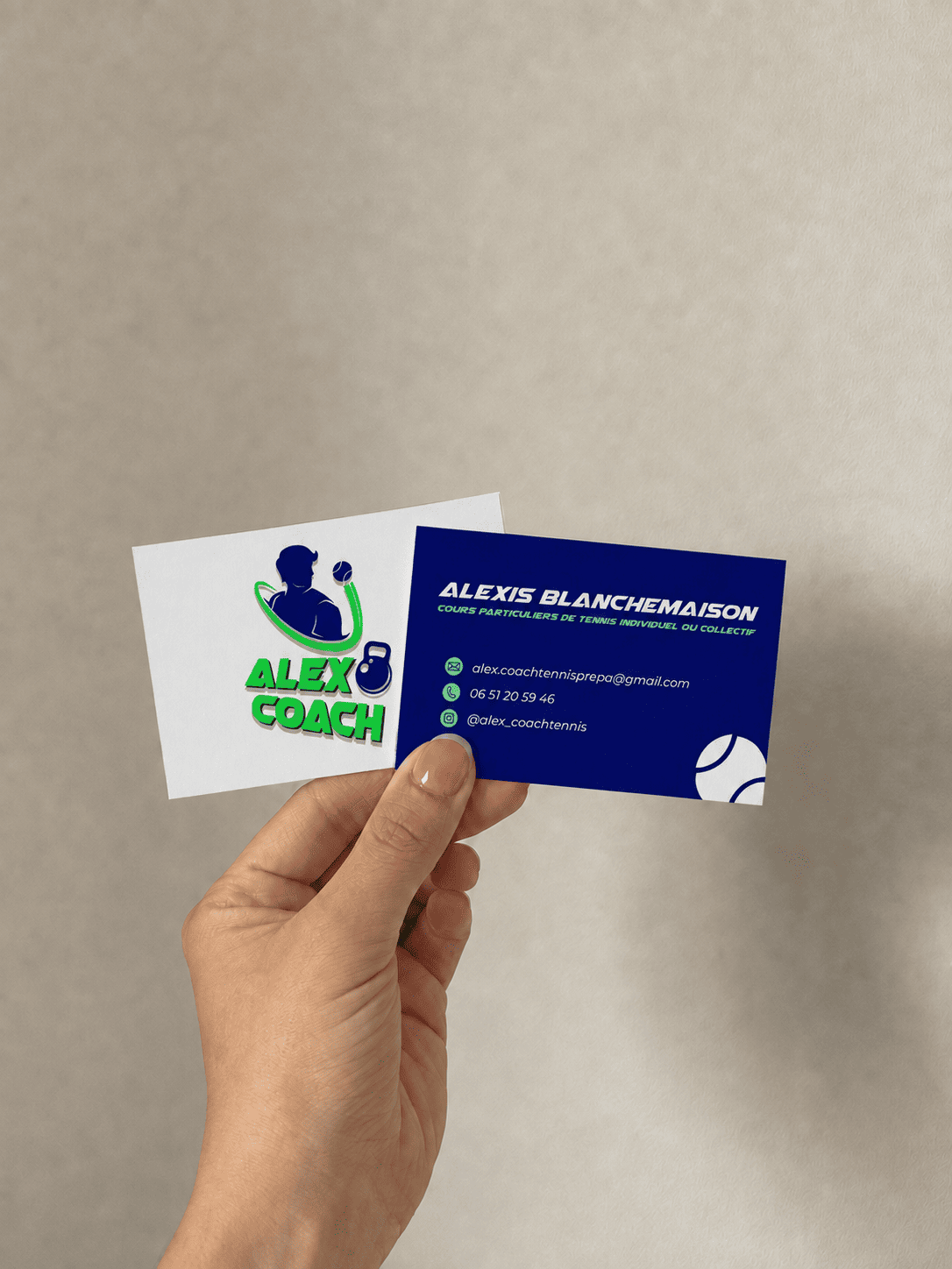 Carte de visite Alex Coach