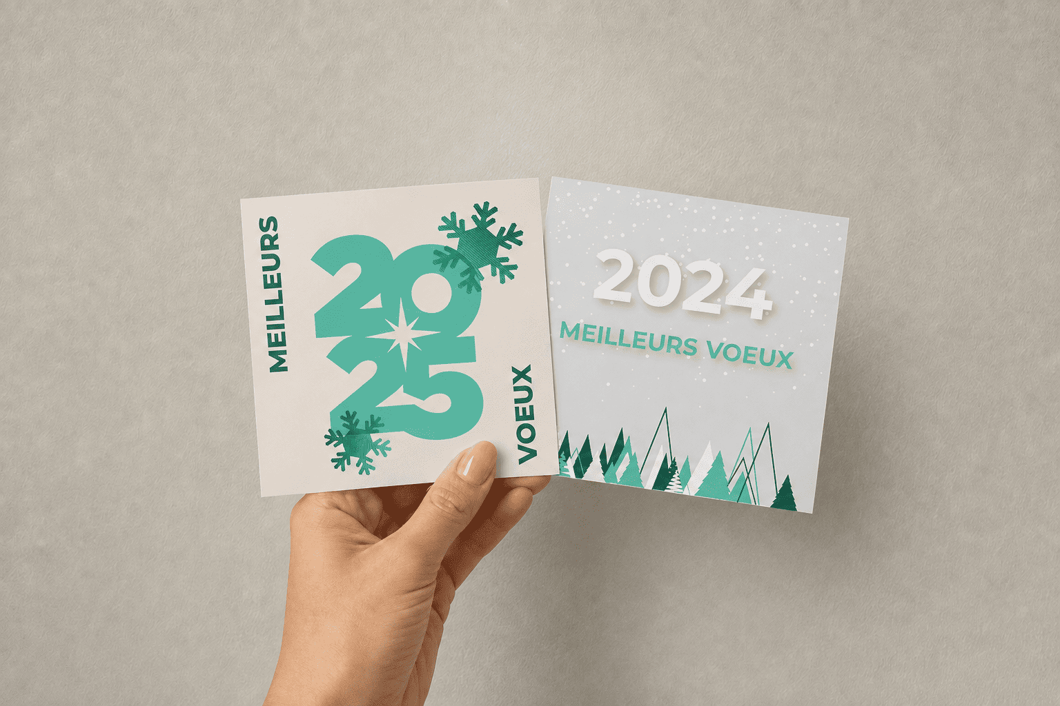Supports de communication réalisés pour la mairie de Viry en 2023