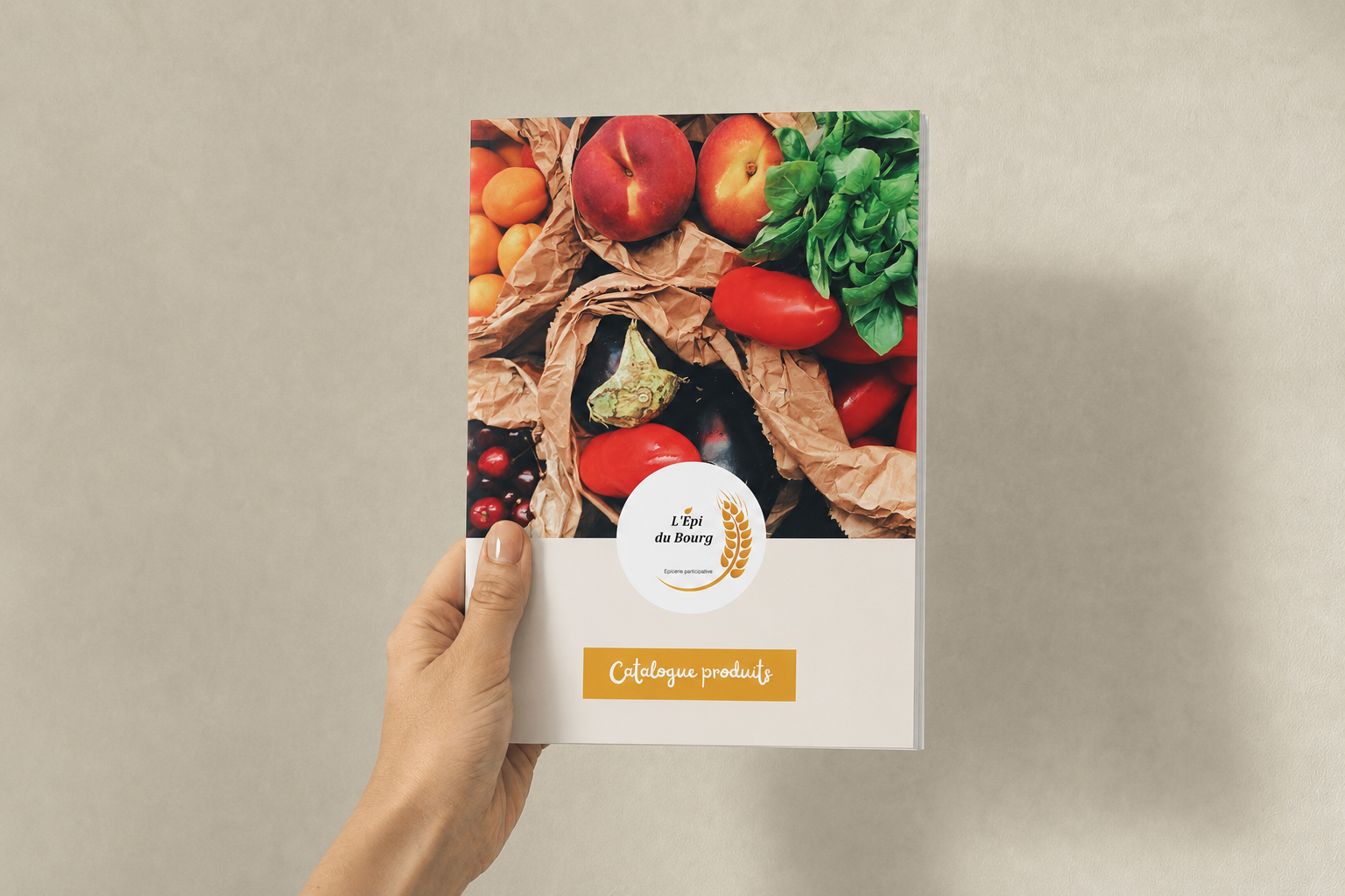 Catalogue produits conçu pour L’Épi du Bourg