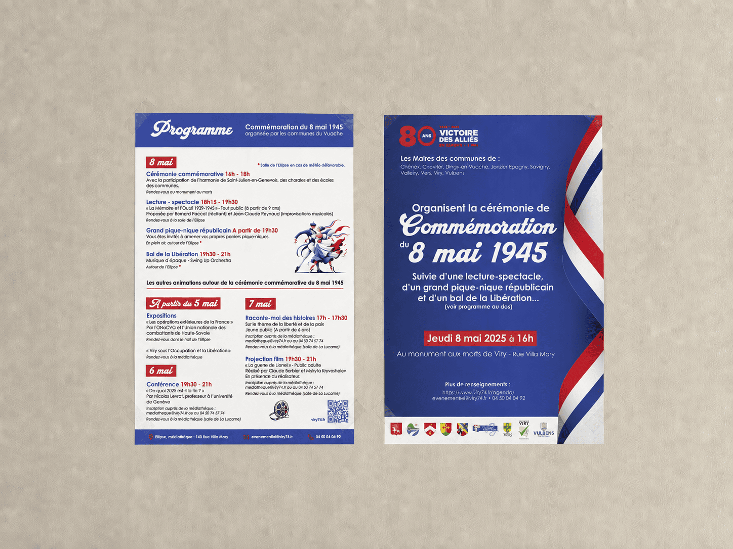 Bulletin municipal de Viry auquel Lisa a contribué pour les contenus et les photographies