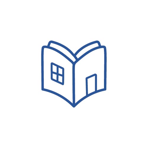 Logo créé pour La Librairie en 2024