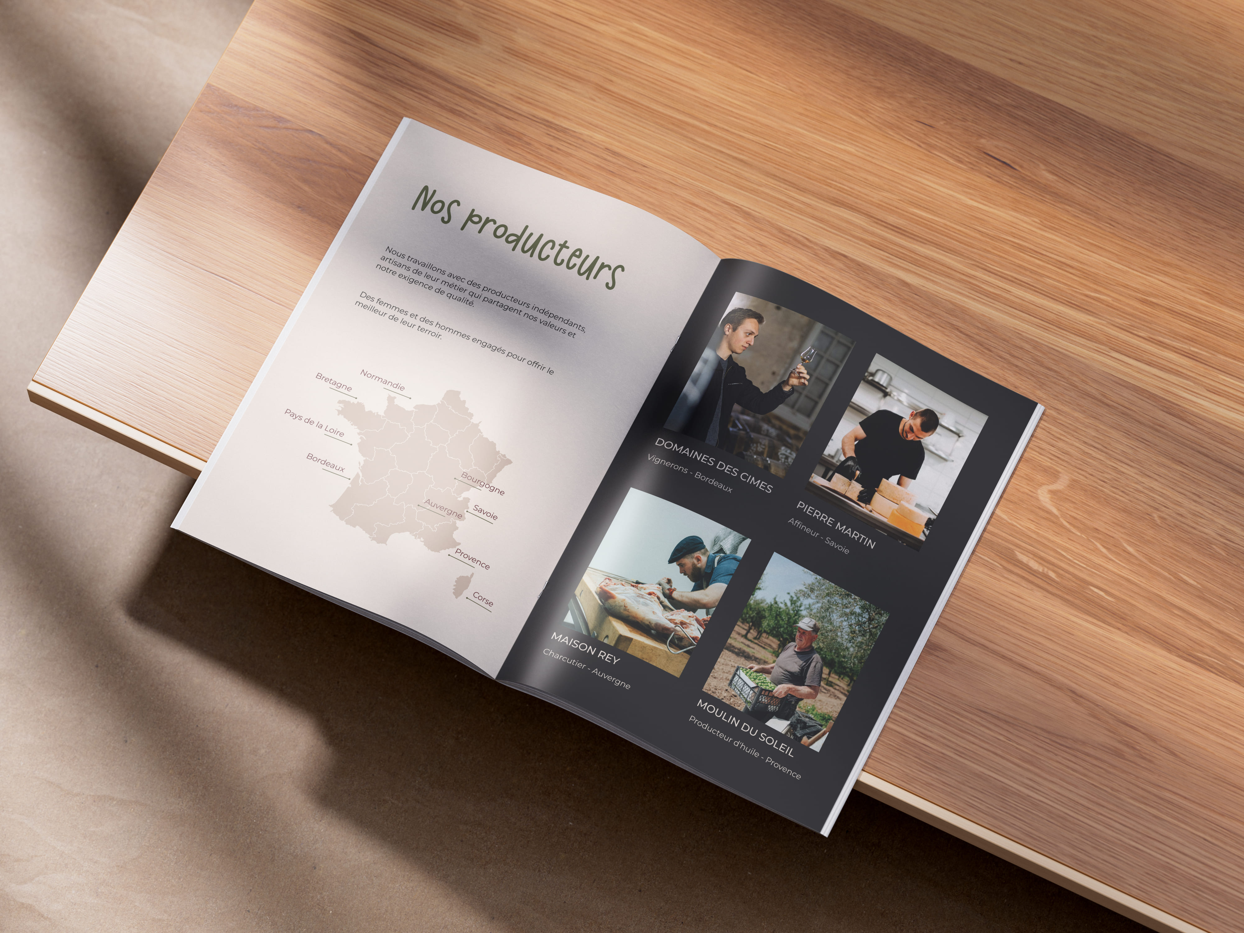 Catalogue produit conçu pour Maison Ardoise